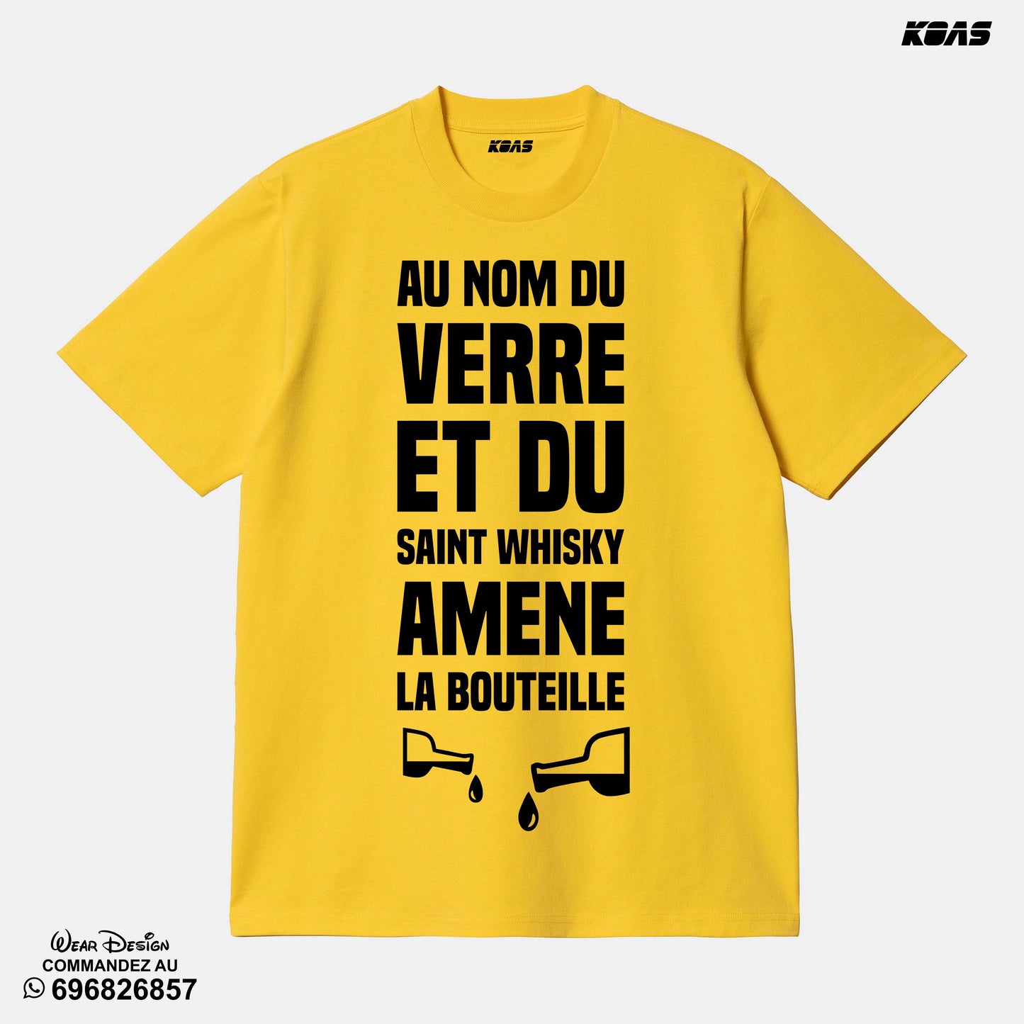 Tshirt - Au nom du verre