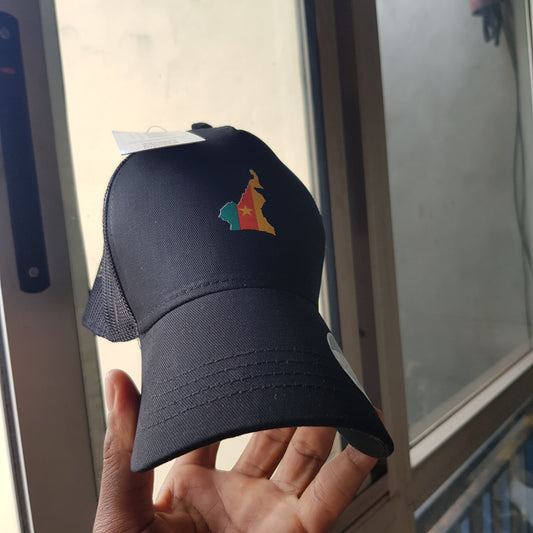 Casquette - Carte Cameroun, Version Imprimé.