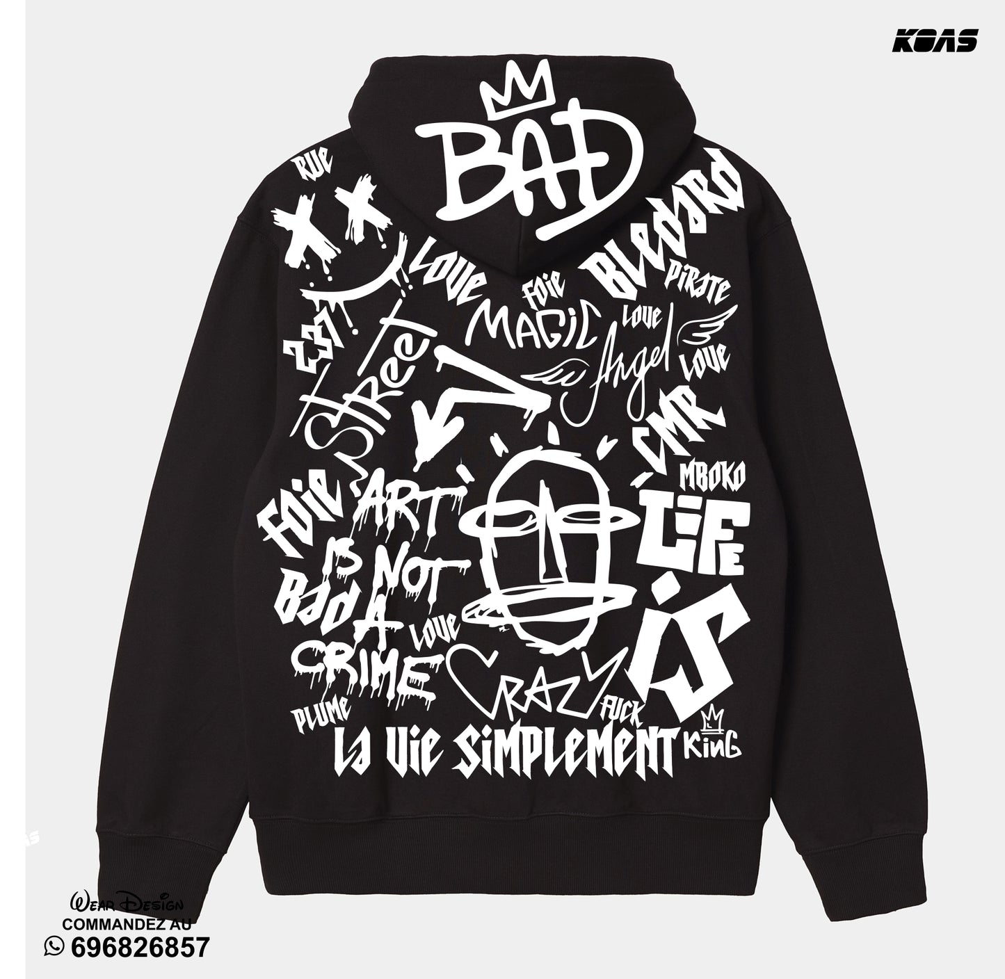 Pull à capuche - Bad Art Life