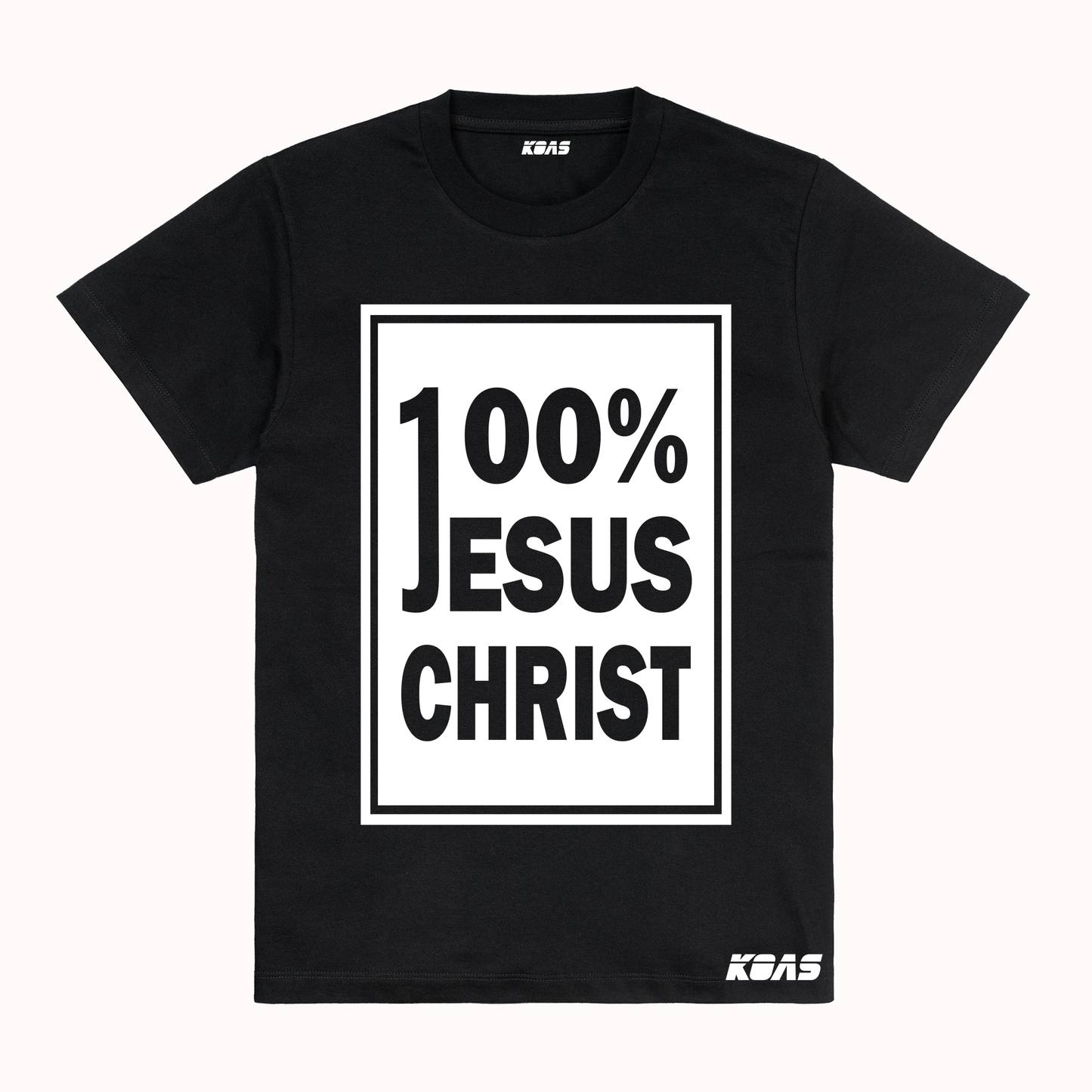 Tshirt - Jsus Christ 100%.