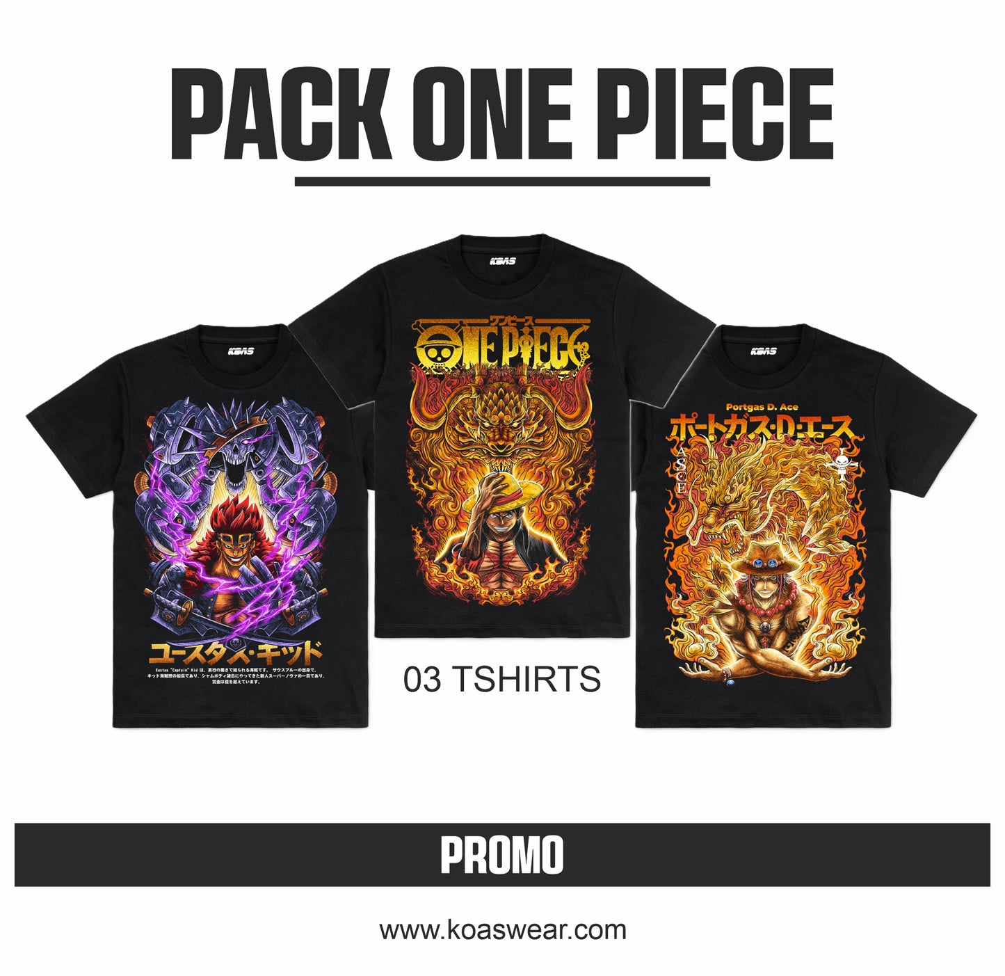 Tshirt - Pack One Piece
