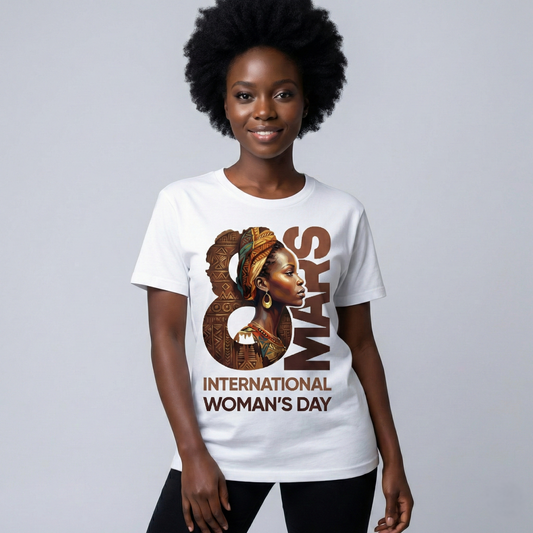 Tshirt - 8 Mars Afro
