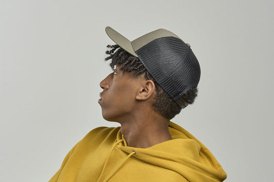 Casquette - Rapper bicolore, Non imprimé.