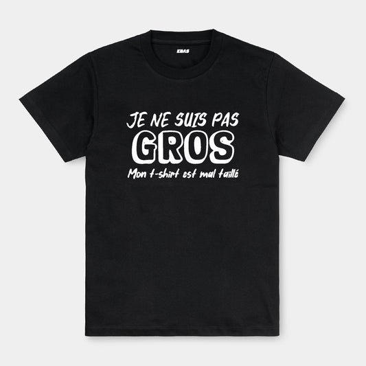 T-shirt - I'm not fat