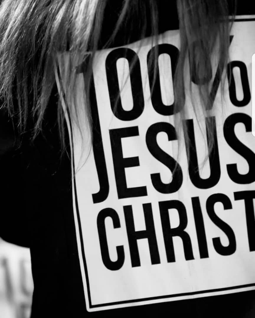 Tshirt - Jesus Christ 100%