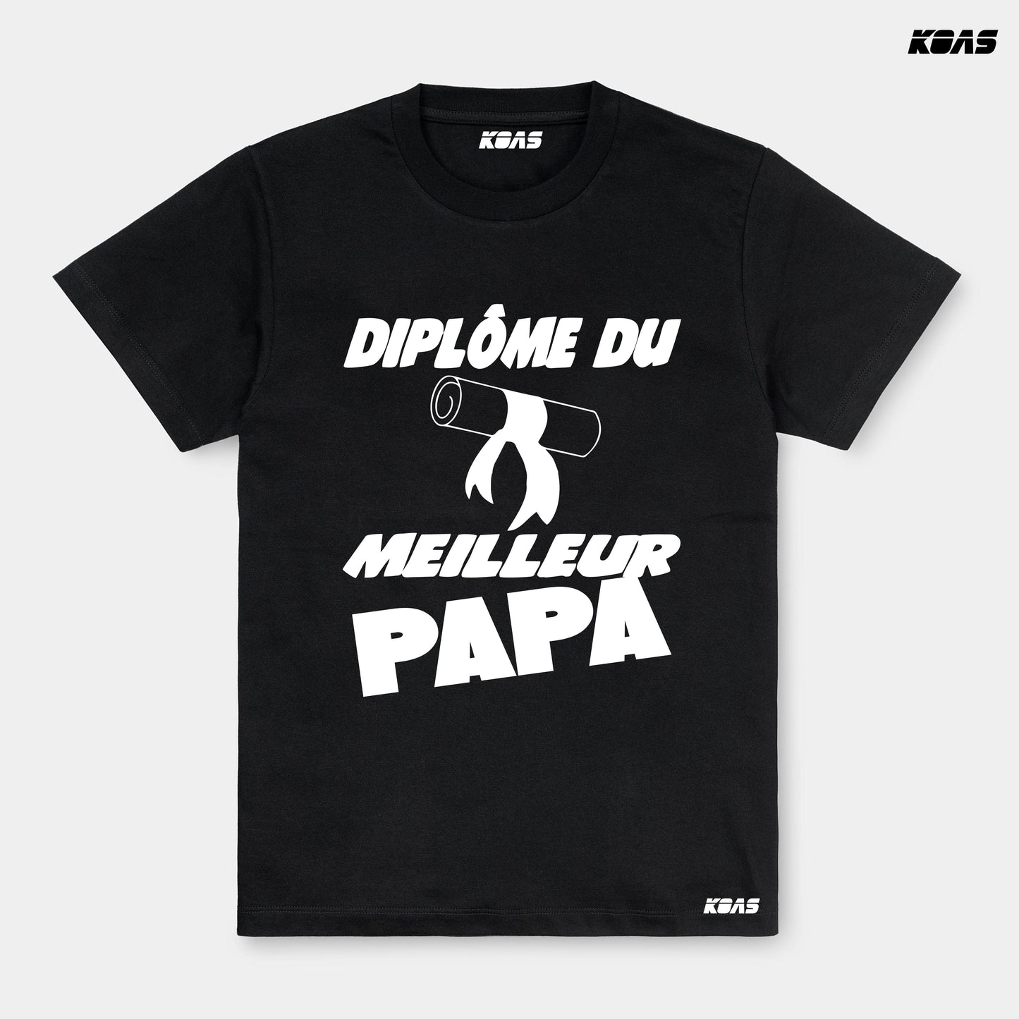 Tshirt - Diplôme Meilleur papa.
