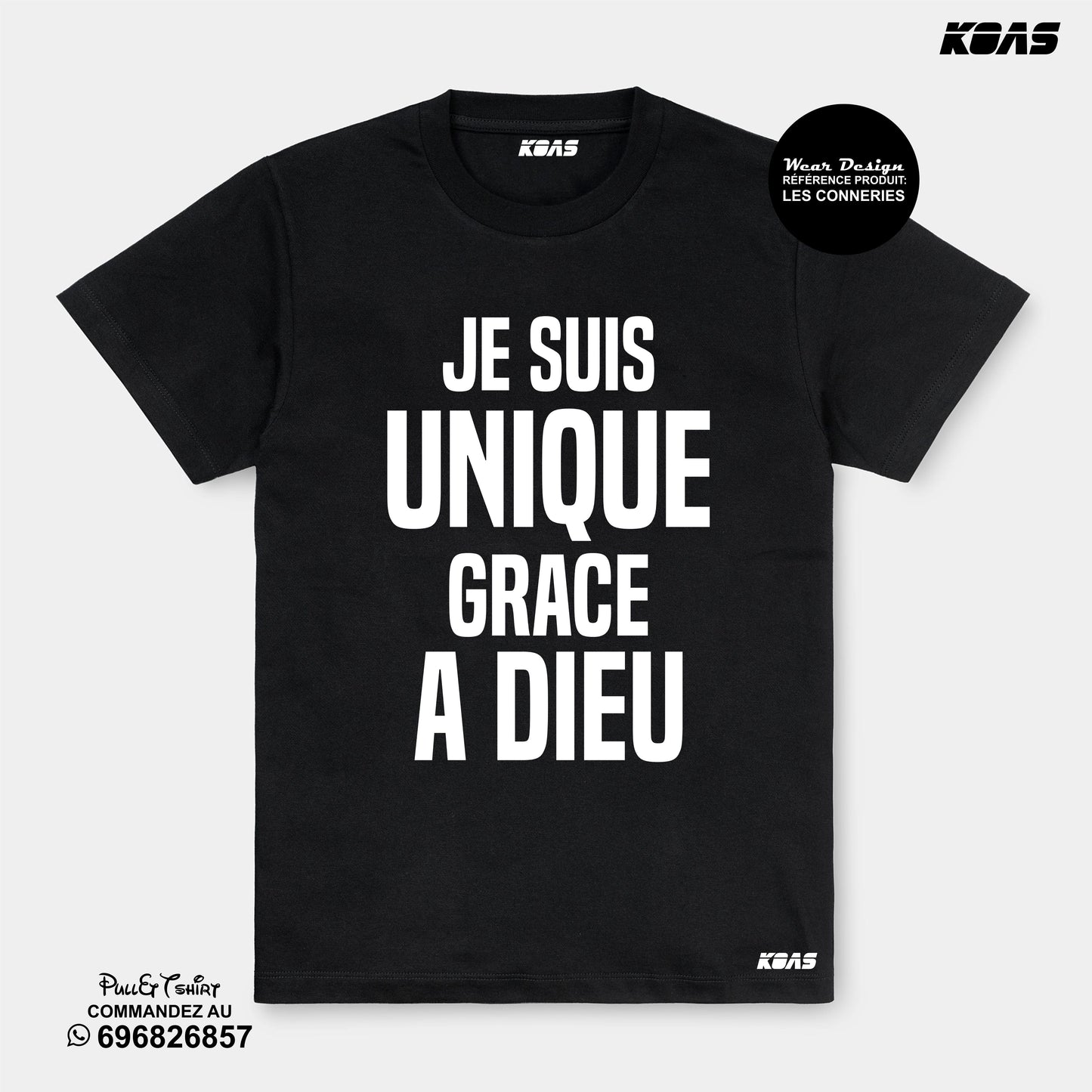Tshirt - Je suis unique