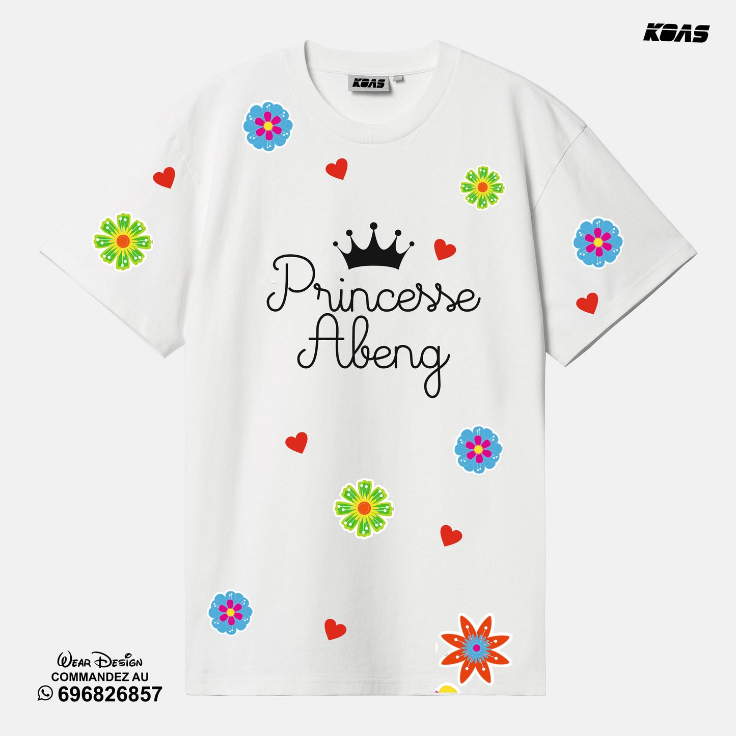 Tshirt - Princesse Fleur