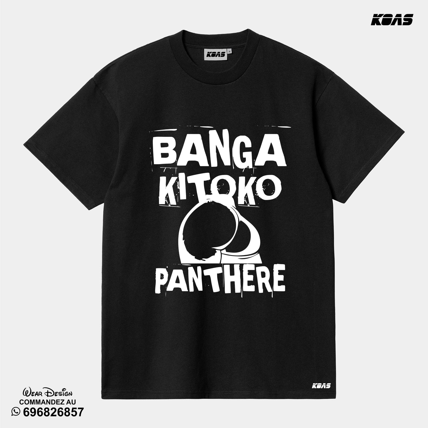 Tshirt - Banga Kitoko Panthere.