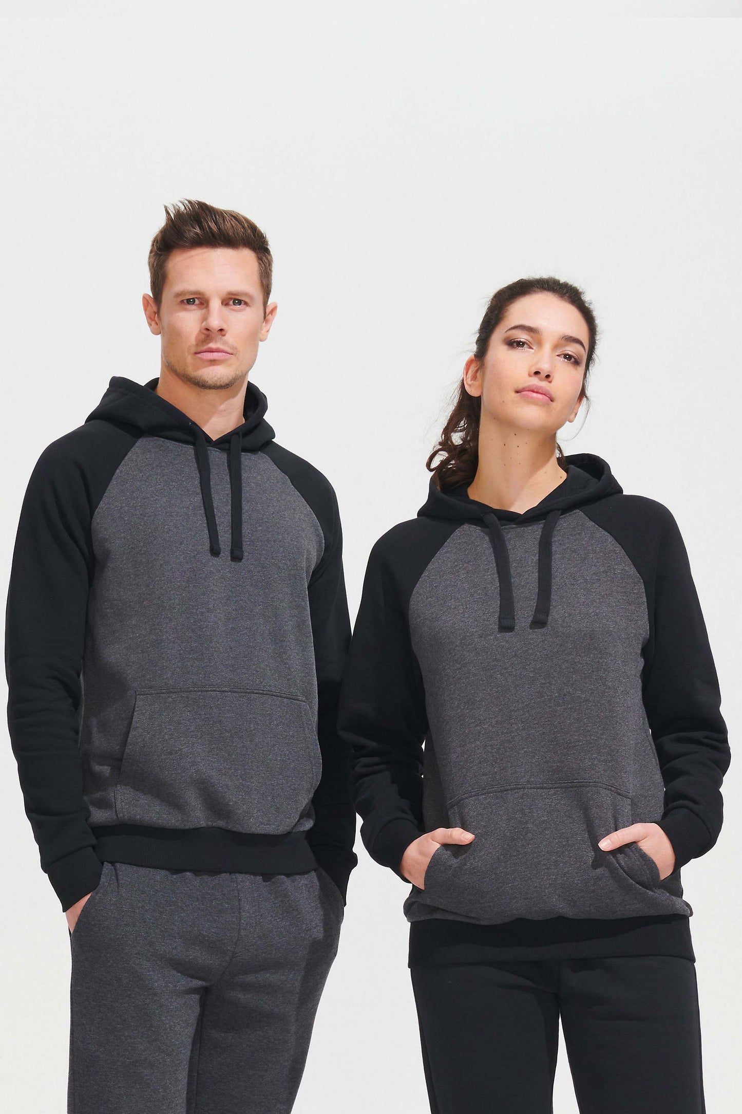 Hoodie - Seattle Bicolor - Unprinted - No Name - Blank