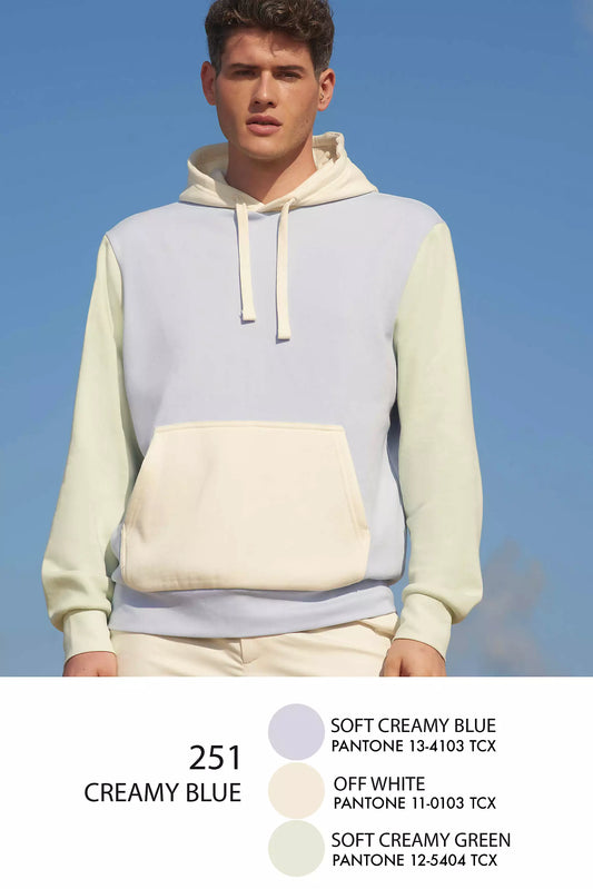 Pull - Collins tricolore, Non imprimé