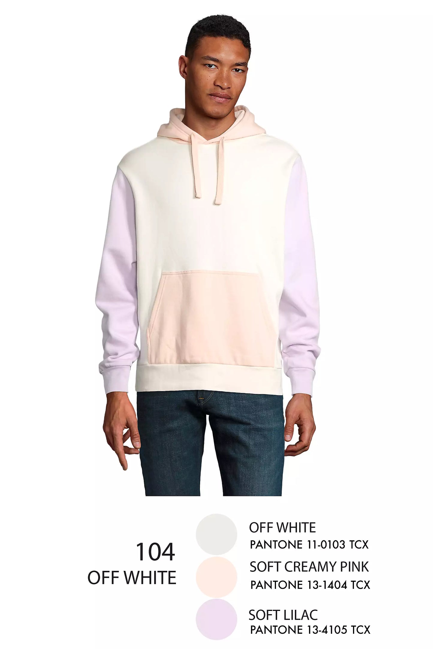 Hoodie - Seattle Bicolor - Unprinted - No Name - Blank