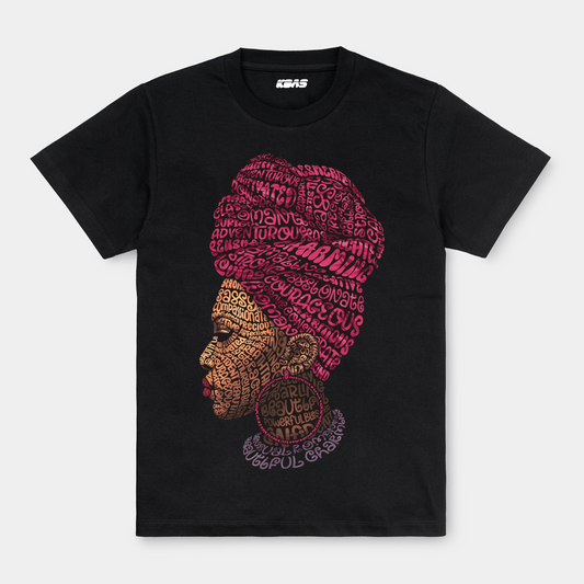 Tshirt - Femme Africaine