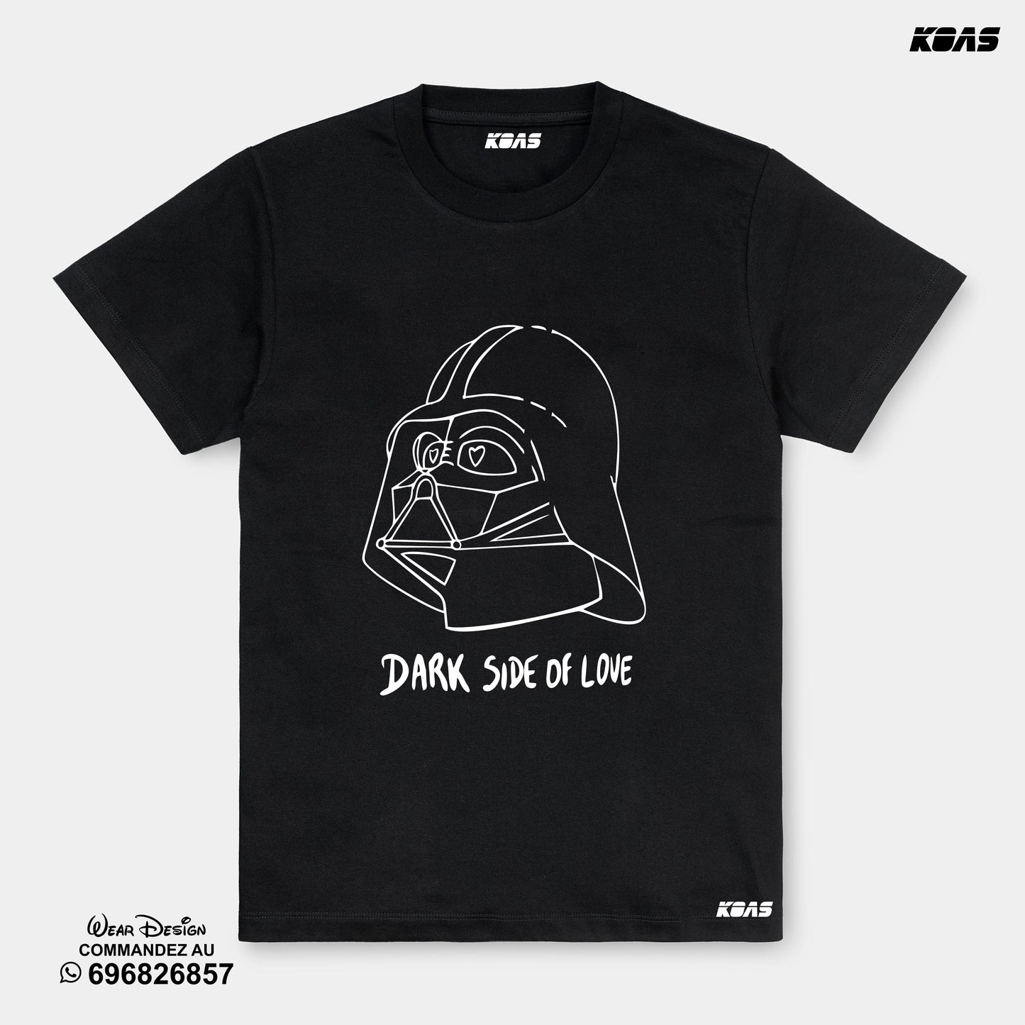 Tshirt - Dark side of love.