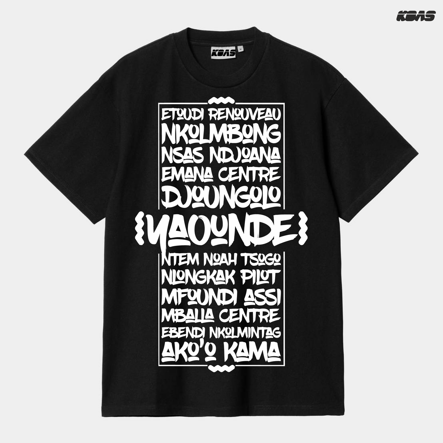 Tshirt - Yaoundé Quartier.