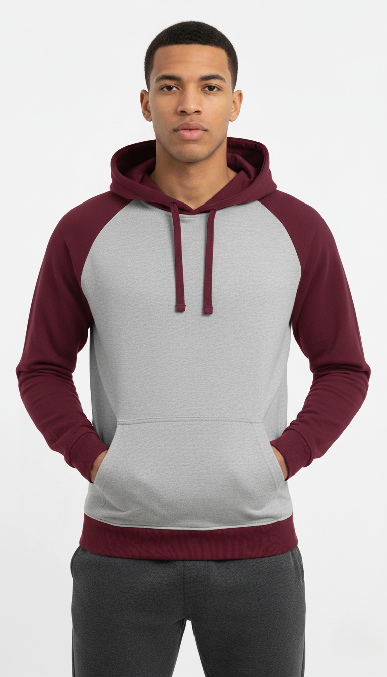 Pull - Seattle bicolore, Non imprimé.