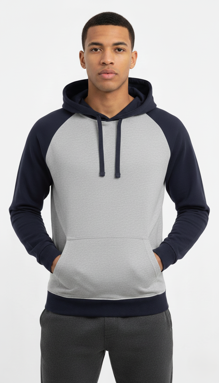 Pull - Seattle bicolore, Non imprimé.