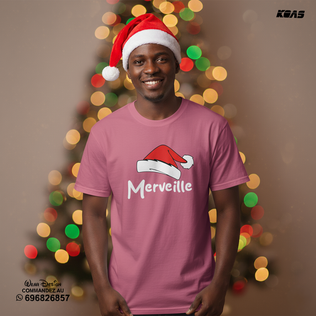 Tshirt - Chapeau du Père Noel.