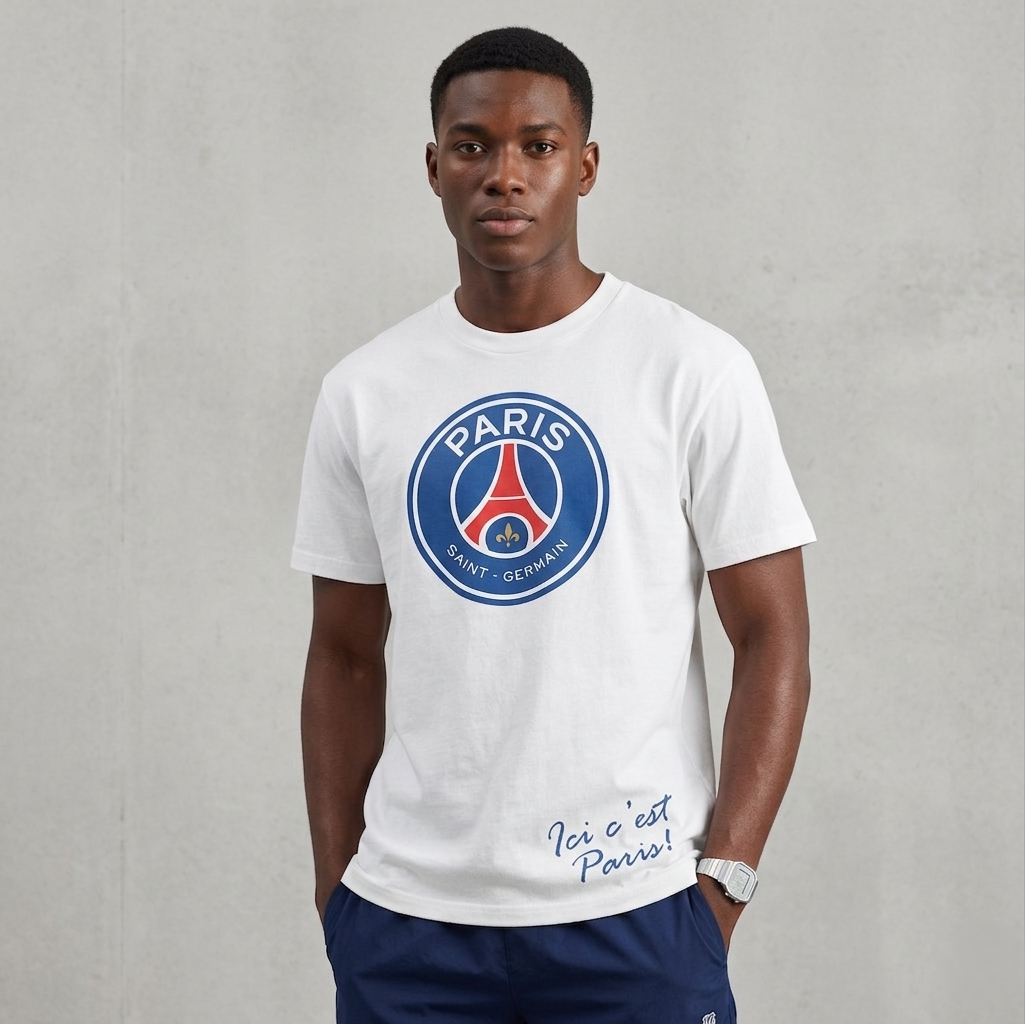 Tshirt - PSG logo, ici c'est Paris