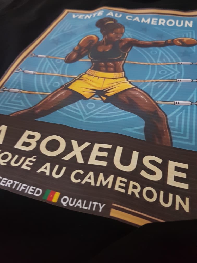 Tshirt - La boxeuse
