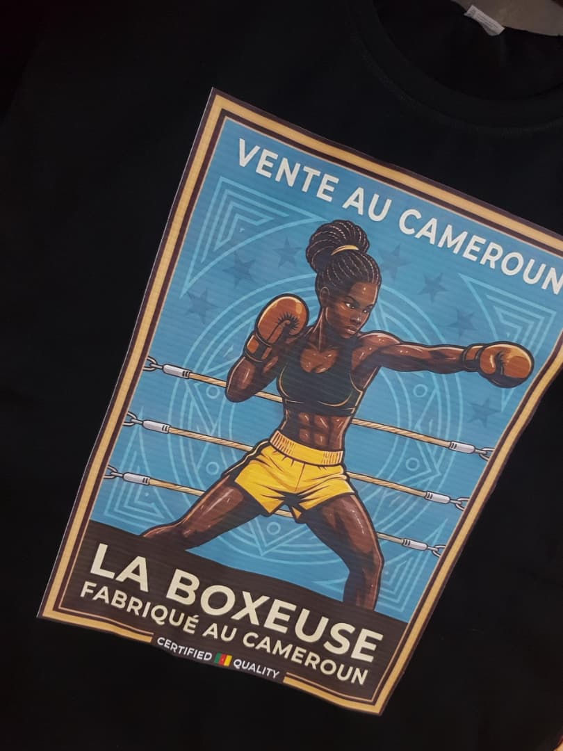 Tshirt - La boxeuse