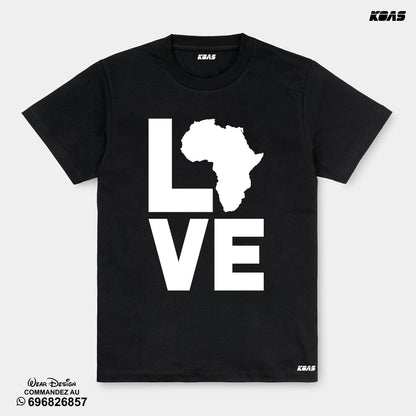 Tshirt Love Afrique