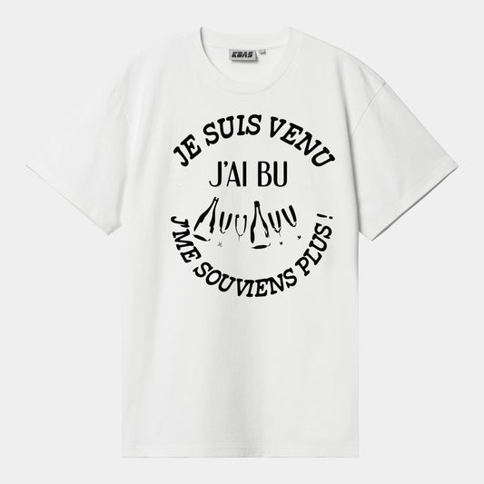 Tshirt - Je me souviens plus