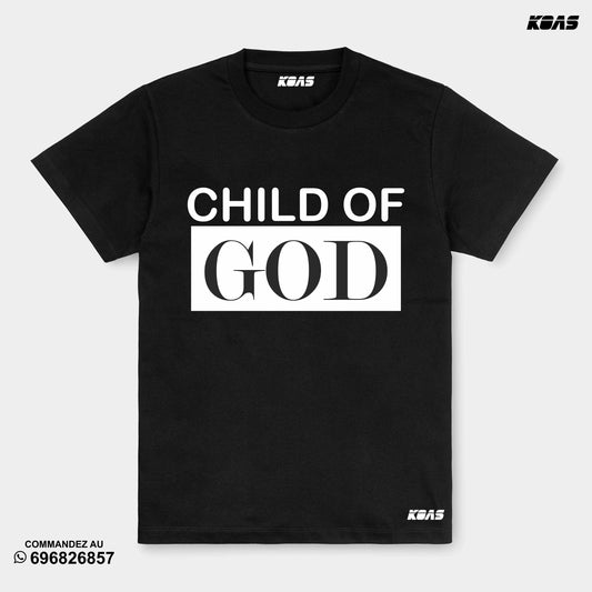 Child of God - Tshirt religieux agréable, pour des moments détentes