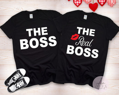 Tshirt Real Boss (2pièces)