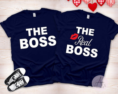 Tshirt Real Boss (2pièces)