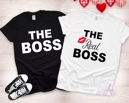 Tshirt Real Boss (2pièces)