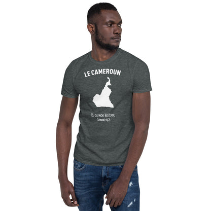 Tshirt Le Cameroun là ou mon histoire commence