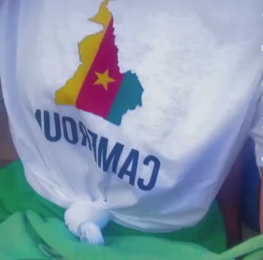 Tshirt - Carte logo Cameroun