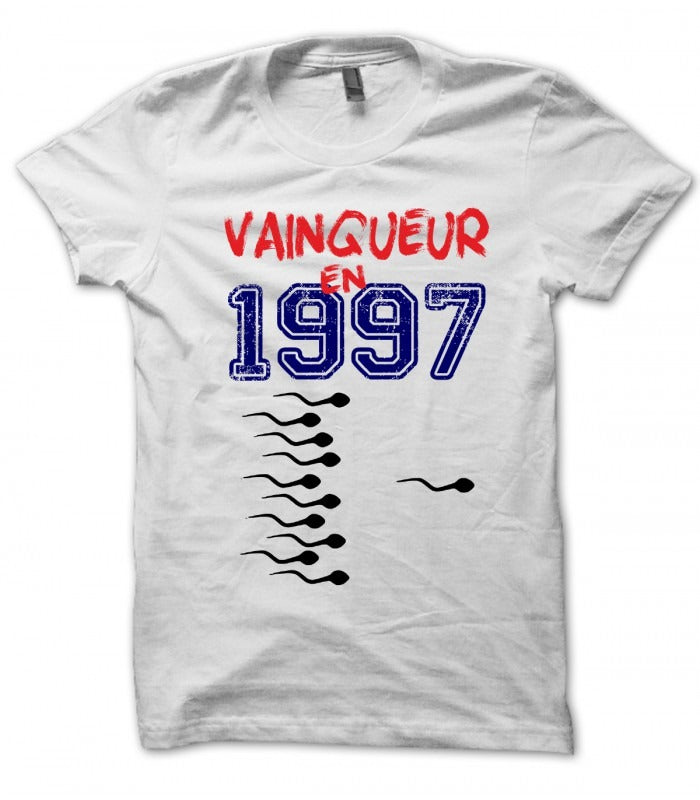 Tshirt - Vainqueur en...