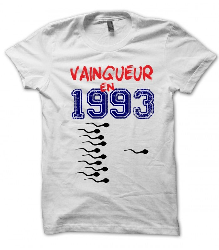 Tshirt - Vainqueur en...