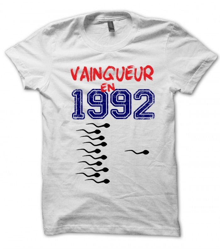 Tshirt - Vainqueur en...