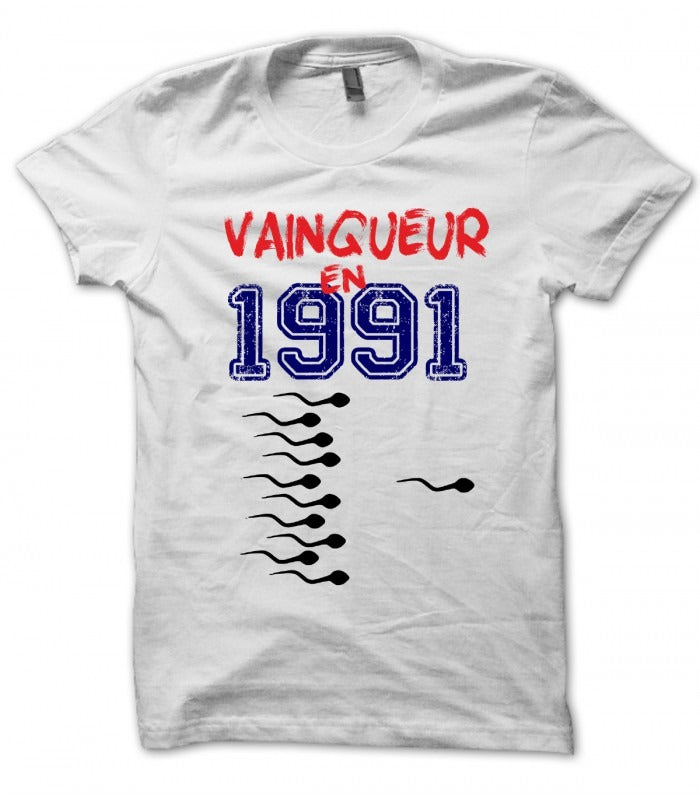 Tshirt - Vainqueur en...