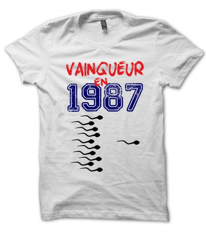 Tshirt - Vainqueur en...