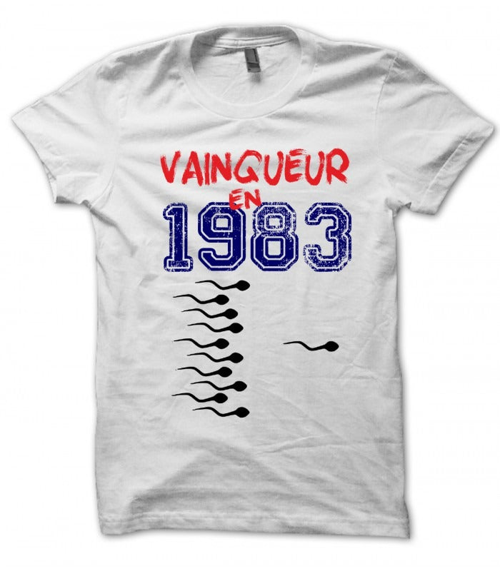 Tshirt - Vainqueur en...