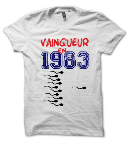 Tshirt - Vainqueur en...