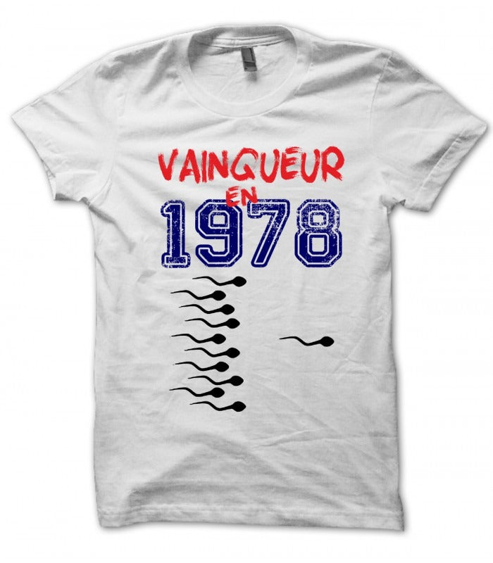 Tshirt - Vainqueur en...
