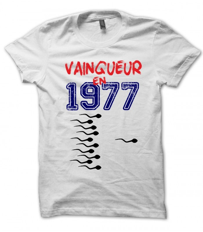 Tshirt - Vainqueur en...
