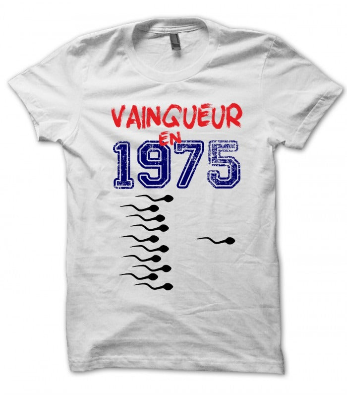 Tshirt - Vainqueur en...