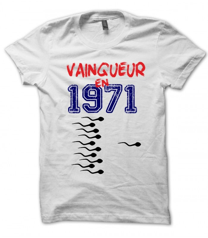Tshirt - Vainqueur en...