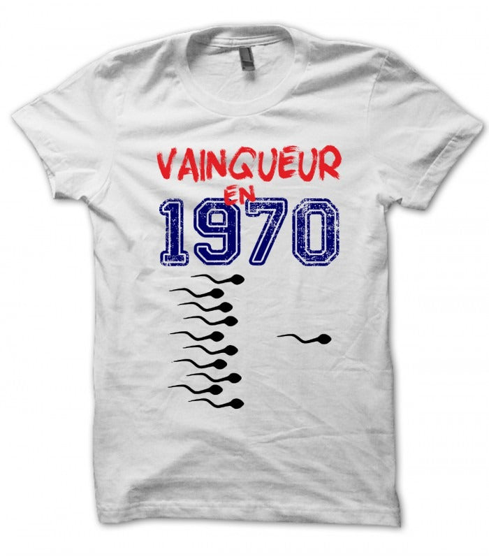 Tshirt - Vainqueur en...