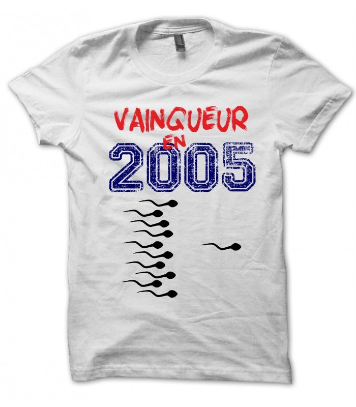 Tshirt - Vainqueur en...