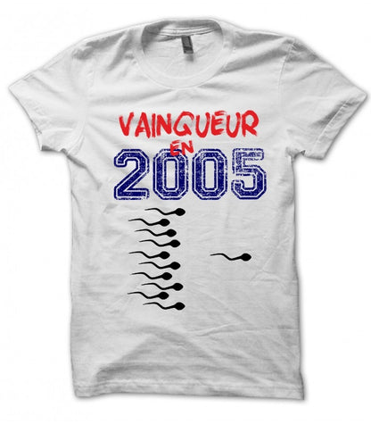 Tshirt - Vainqueur en...
