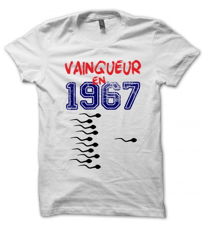 Tshirt - Vainqueur en...