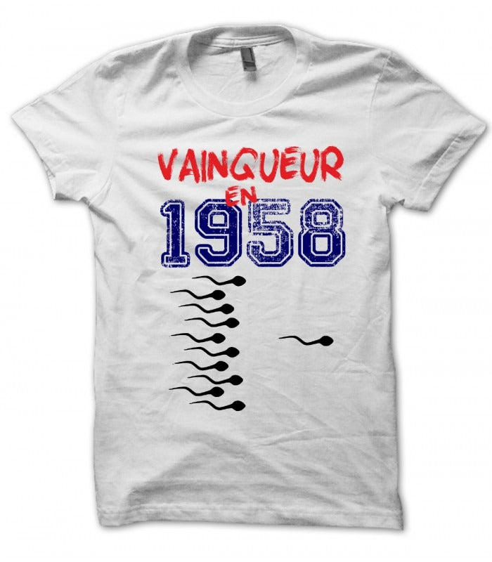 Tshirt - Vainqueur en...