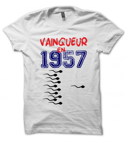 Tshirt - Vainqueur en...
